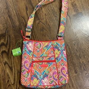 Vera Bradley Crossbody Hipster Bag Paisley in Paradise